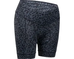 ZOIC Women'S|Shorts & Bibs|Women's Premium Printed Liner Short (Black Cheetah) (M)