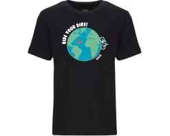 ZOIC Youth & Kids|Youth Ride Your Bike T-Shirt (Black) (Youth M)